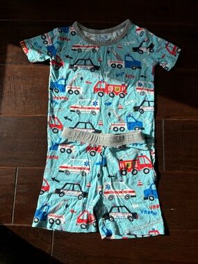 Little Sleepies To the Rescue— First Responders Shortie Set